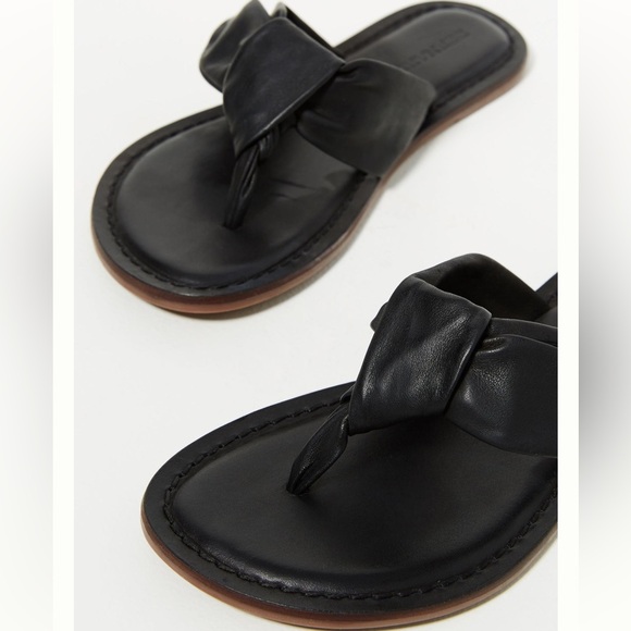 Anthropologie Bernardo Leather Flip-Flop Sandals - Picture 3 of 4